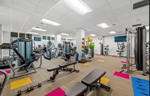 Fitness facility - The Solace • 22nd-Floor Retreat • Luxury River District • Pool + Skyline Views (Fort Myers)