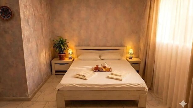 Basic Double Room, Lanai, City View - Veni Vedi guesthouse  (Vedi)