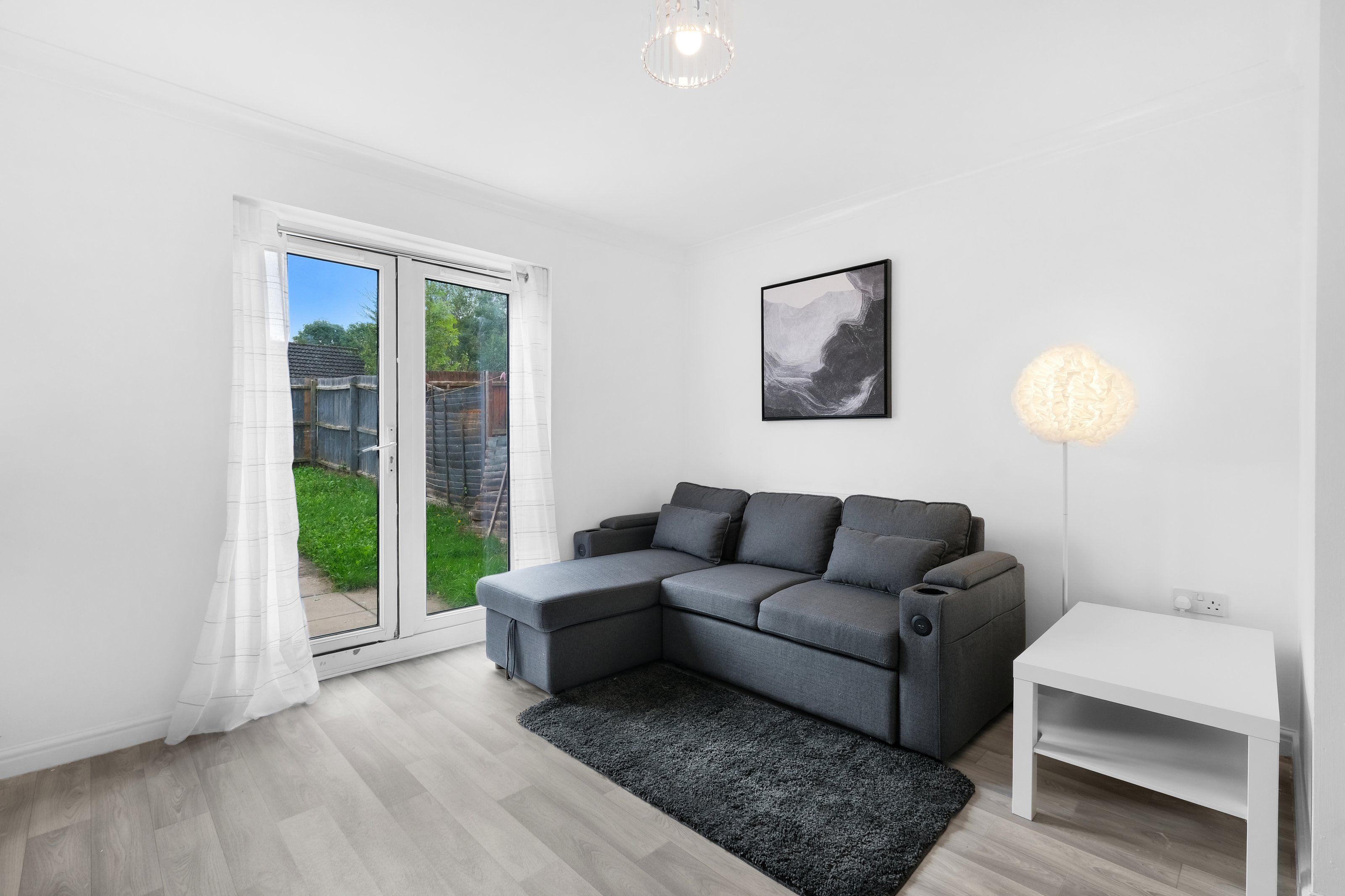 Casa familiar, patio | Área de sala de estar