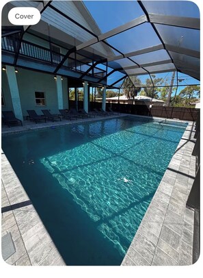 Pool - 3-bed /3 bath , second Floor Townhome in beautiful Venice 6 min Beach with Pool (Venice)