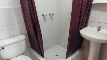 Family Triple Room, Valley View | Bathroom | Shower, hair dryer, towels, soap