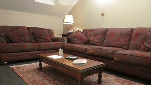Living area - KAWAU VILLA - 5 star upstairs private apartment (Palmerston North)