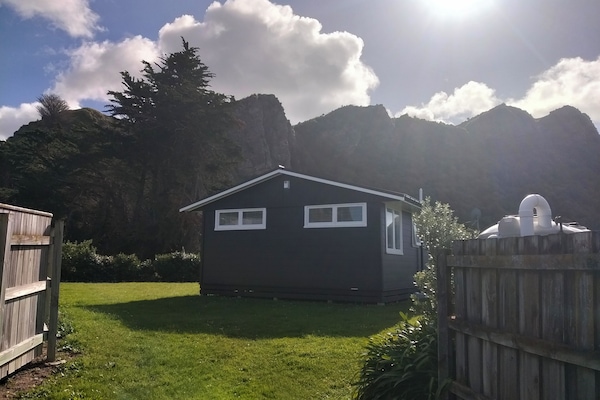 View from the driveway