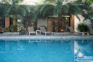 Unclassified image, 2 of 80, button - LUXURY VILLA WITH LARGE POOL, TERRACE, 4- CH-4, BATHROOMS—Near the Beaches—Close to All Shops (Tambon Rawai)