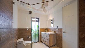 Bathroom - Modern 3BR Villa w/ Private Pool (MV55) (Hua Hin)