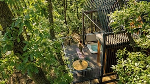 Unclassified image, 2 of 15, button - Private wellness among the trees – jacuzzi, sauna & total peace (Kismaros)