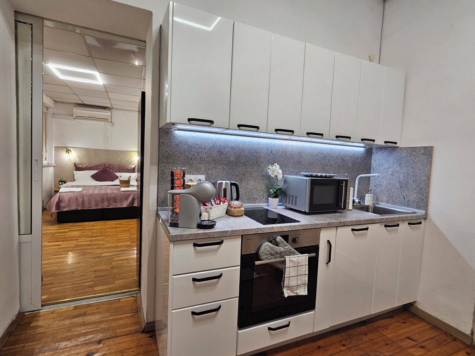Deluxe Apartment, 1 Double Bed with Sofa bed, City View