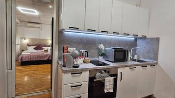 Deluxe Apartment, 1 Double Bed with Sofa bed, City View