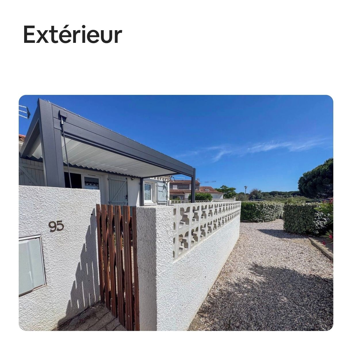 Overnattingsstedets uteområder