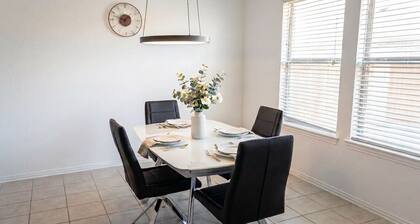 Modern 3BR Retreat • King Suite • Dedicated Workspace • Quiet McKinney Stay