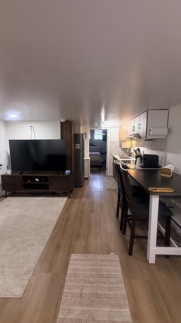 Unclassified image, 1 of 14, button - Cozy lower level with AC in Lincoln totally private kitchen and bath (Lincoln)