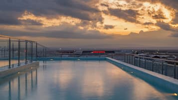 Piscina en la azotea