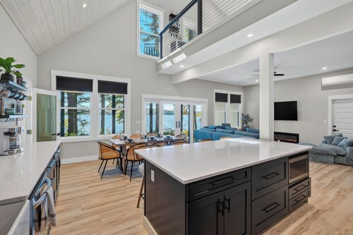Brand-New Luxury & Lakefront | Dock & EV Charger!