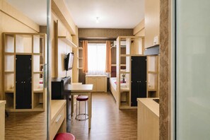 Private kitchen - Happy Stay Studio At Apartment Menara Rungkut (Surabaya)
