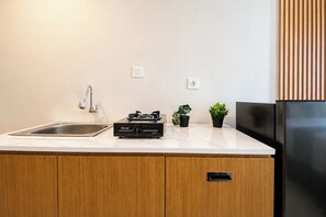 Interior - Modern Look And Cozy Studio At Apartment Tamansari Iswara (Bekasi)
