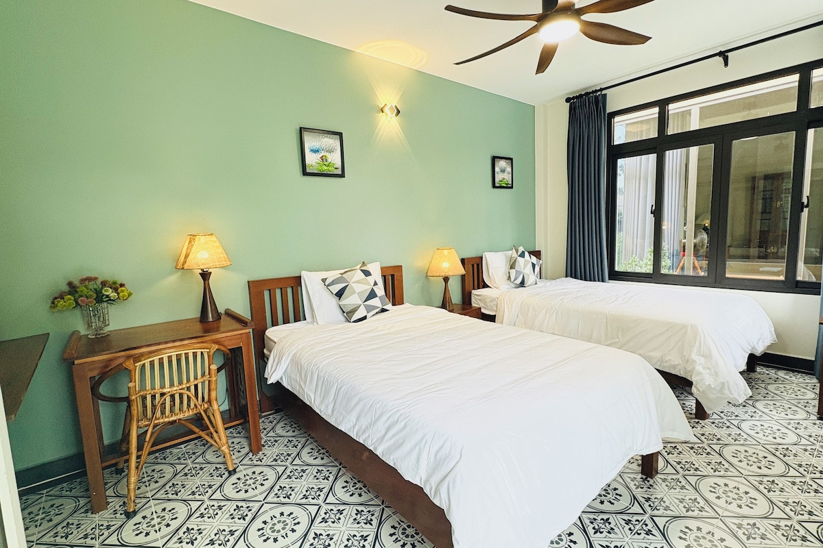 Deluxe Double or Twin Room, Patio, Garden View | Desk, free WiFi