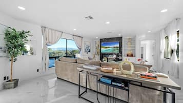 Smart TV, books, music library