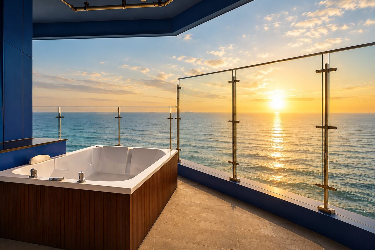 Premium suite, balkon