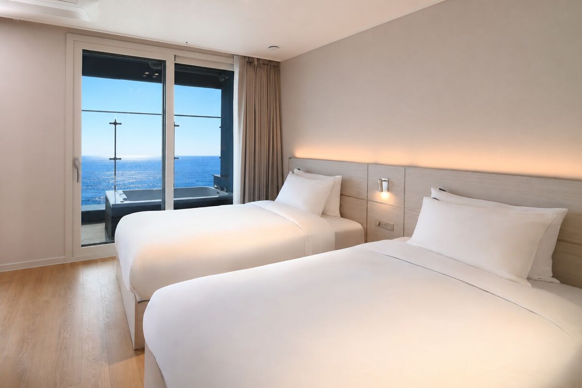 Executive kamer, 1 twee- of 2 eenpersoonsbedden, balkon