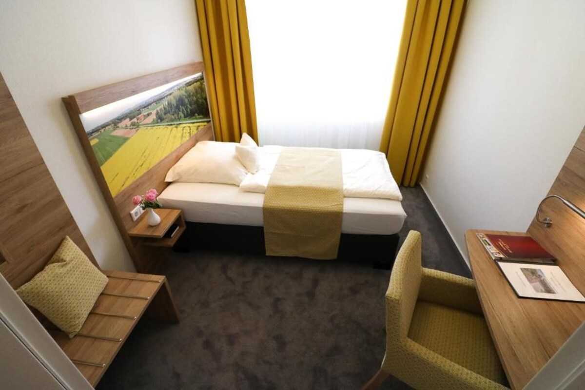 Economy-Einzelzimmer, Blick auf den Innenhof