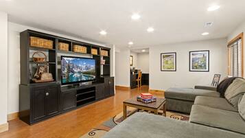 House, Multiple Beds, Kitchen, Garden View (The Sanctuary) | Living area | 42-inch flat-screen TV with digital channels