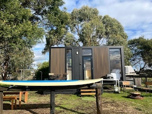 Unclassified image, 5 of 13, button - Cozy Farmstay Tiny Home with Private Bay Access near Phillip Island, Grantville VIC (Bass)