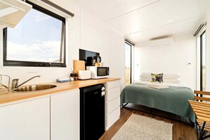 Unclassified image, 2 of 19, button - Amazing Pet-Friendly Tiny House on a Farm near Port Fairy, Victoria - Perfect for a Glamping Vacation for Two (Rosebrook)
