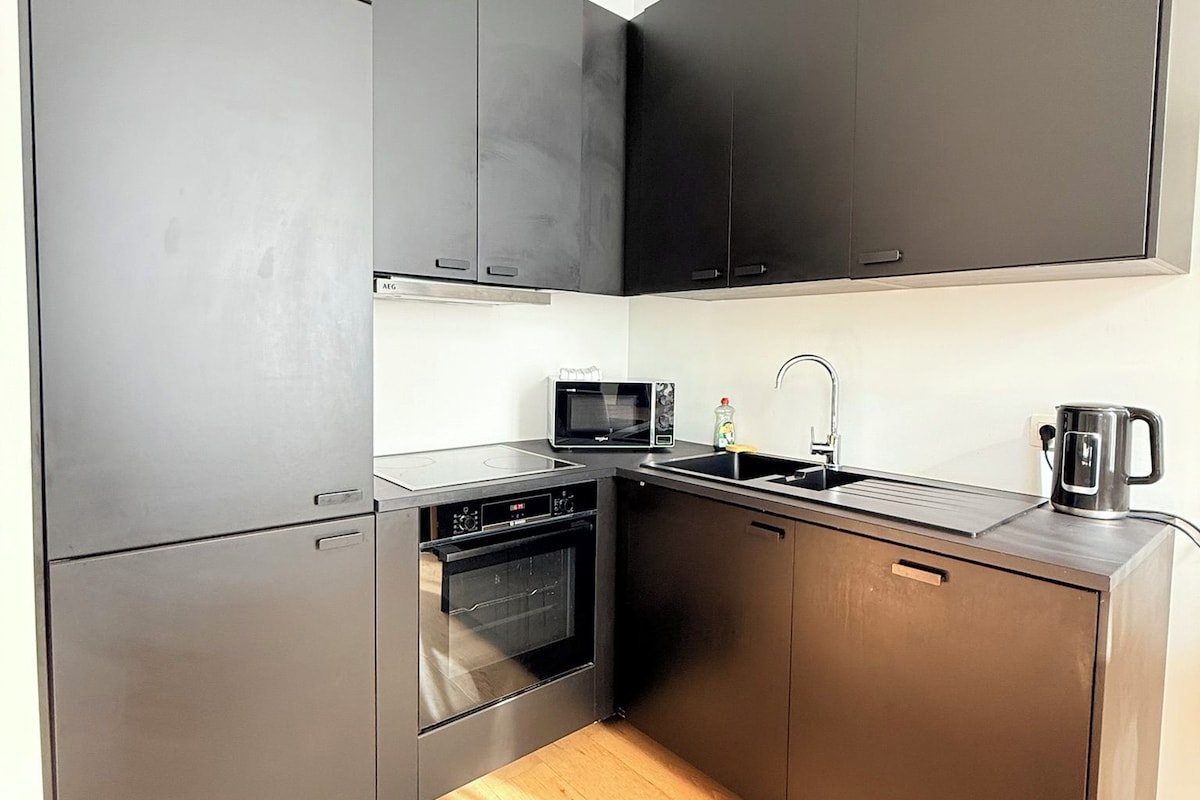 Classic Apartment, City View | Private kitchen