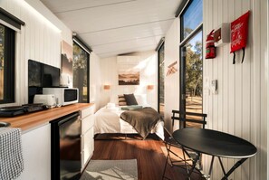 Unclassified image, 2 of 15, button - Luminous Tiny House Perfect for Water and Winter Sports in Victoria, Australia (Howes Creek)