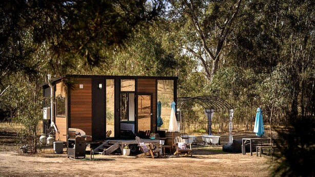 Unclassified image, 1 of 21, button - Vineyard Tiny Glamping in Victoria near Kara Kara National Park (Redbank)