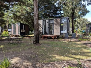 Unclassified image, 3 of 22, button - Tiny House 22 at Grampians Edge in Dadswells Bridge, Victoria (Dadswells Bridge)