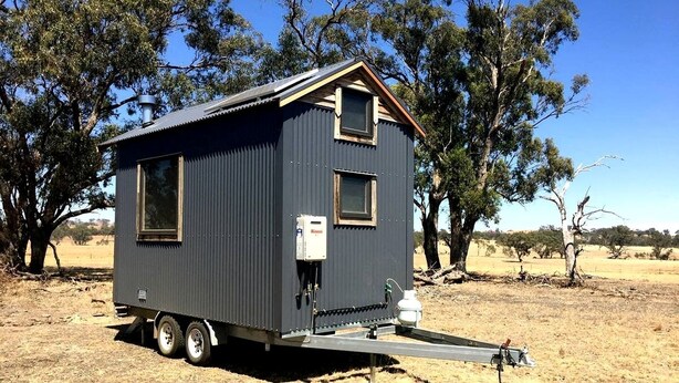 Unclassified image, 1 of 12, button - Rustic Tiny House Rental for a Weekend Getaway in Victoria (Redesdale)