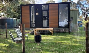 Unclassified image, 3 of 16, button - Tiny House with Farm Views and Cozy Fire Pit in Kernot, Australia (Kernot)