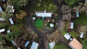 Unclassified image, 5 of 17, button - Secluded Tiny House Loft with Living Room Space, Tennis Court and Swimming Pool in Victoria, Australia (Dadswells Bridge)