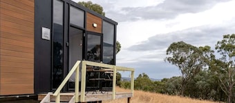 Sunset Tiny House for a Victoria Glamping Getaway
