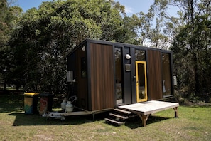 Unclassified image, 2 of 29, button - Cozy Pet-Friendly Tiny House with Bushland Wildlife Escape near Fraser Island, Fraser Coast Queensland (Booral)