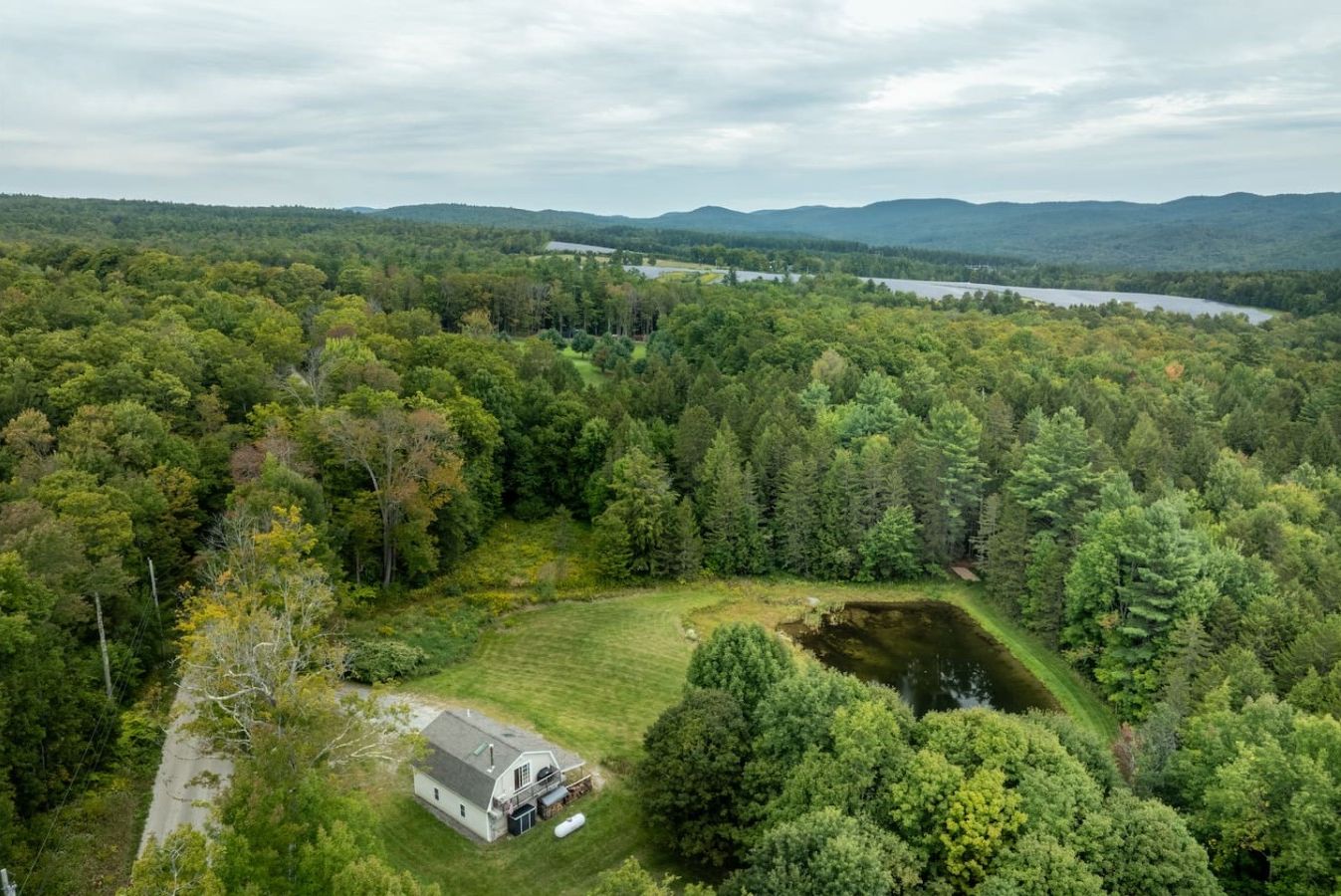 Nature, fresh air, and peaceful pond views