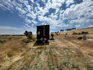 Unclassified image, 3 of 13, button - Pet Friendly Farm Stay Glamping in a Victoria Tiny Home (Smeaton)