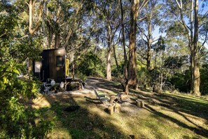 Unclassified image, 4 of 23, button - Secluded Tiny Home with Outdoor Spa & National Park Views near Churchill, Yinnar South Vic (Boolarra)