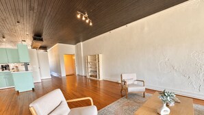 Unclassified image, 3 of 21, button - Industrial Chic 1 Bedroom Loft with Vintage Charm (Lillington)
