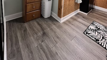 Towels, soap, toilet paper