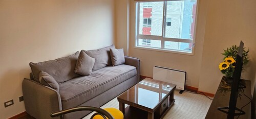 Modern apartment in Pelluco, just steps from the ocean, restaurants, and entertainment