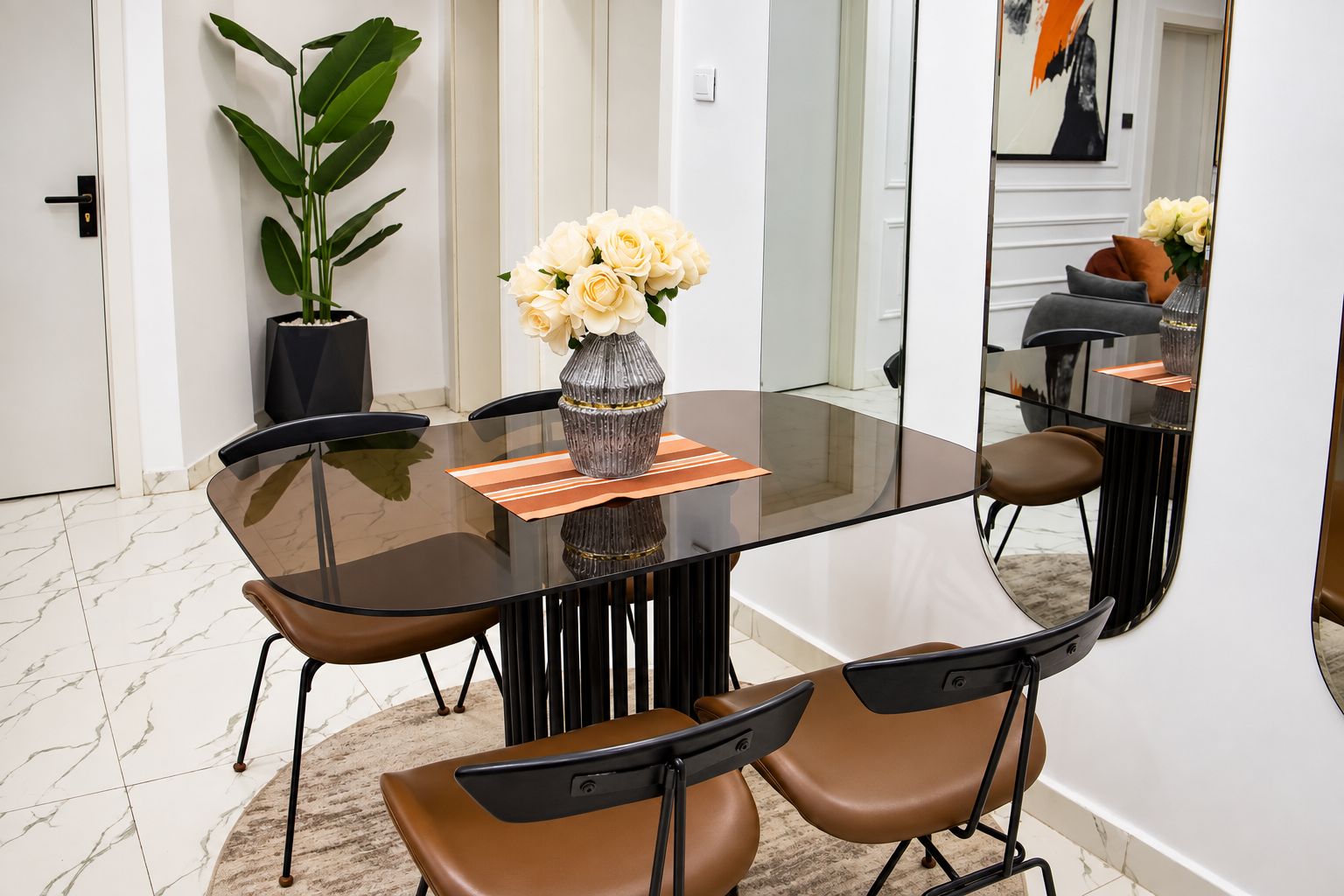 Repas dans la chambre
