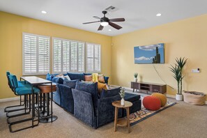 Living area - Buckeye Oasis: Spacious BRs w/ Pool + Fenced Yard (Buckeye)