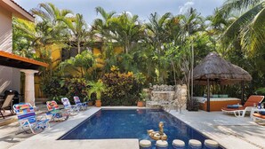Unclassified image, 5 of 27, button - 4BR Gated Playacar Villa - Private Pool, 5-Min Walk to Beach (Playa del Carmen)