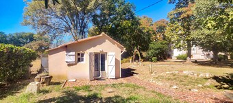 Nice home in SAINT CEZERT with house a panoramic view