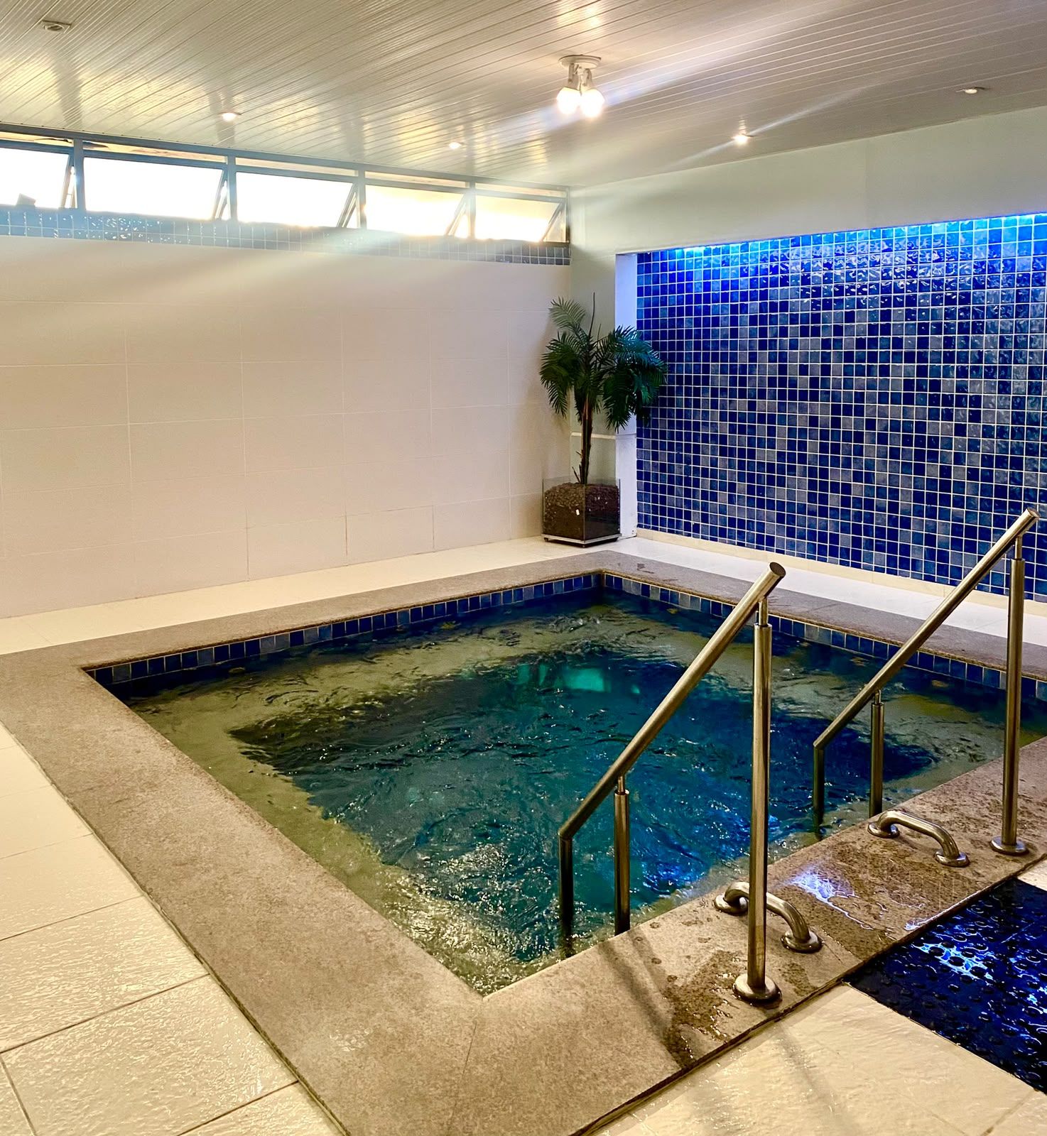 Indoor pool, outdoor pool