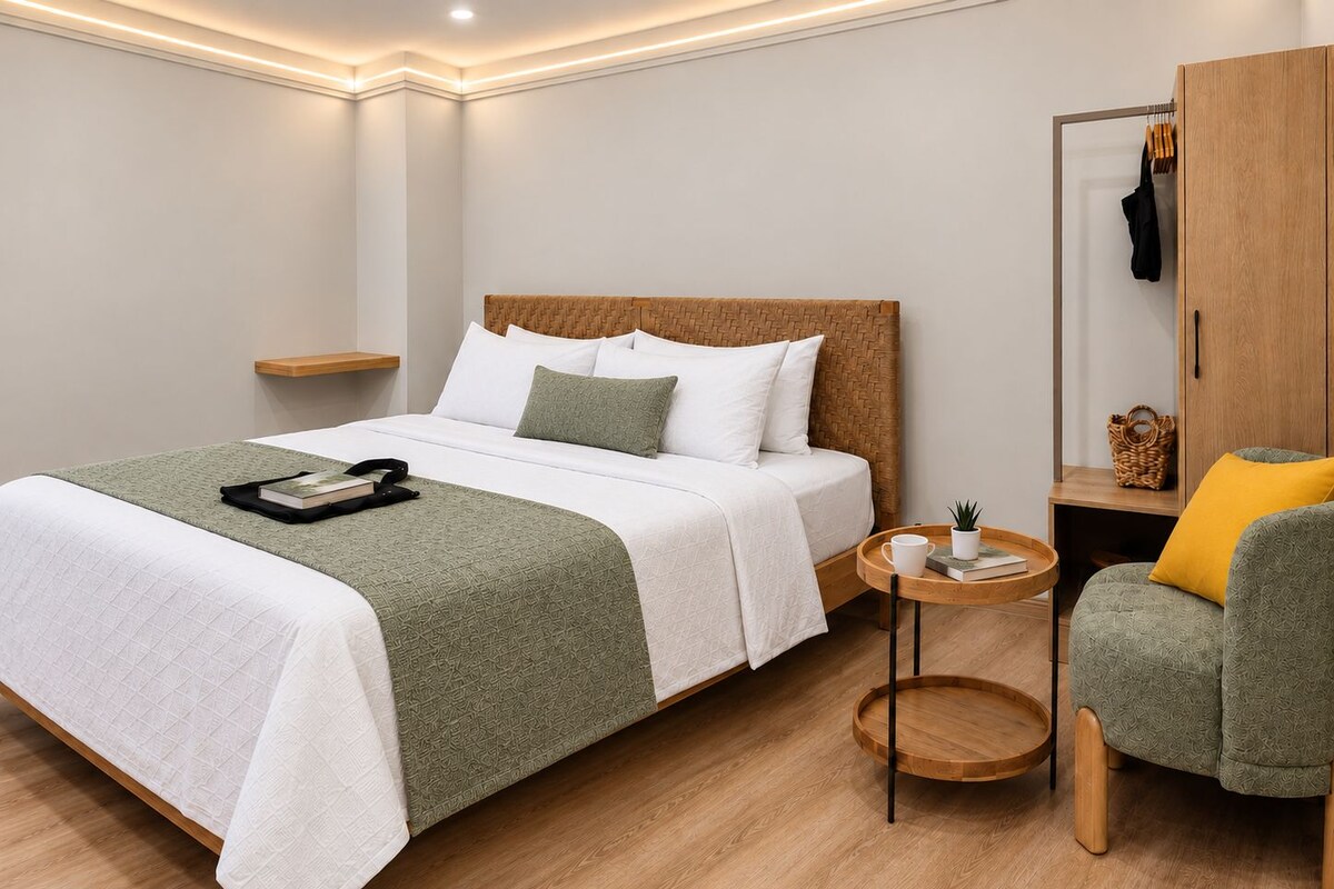 Deluxe-Doppelzimmer | Zimmersafe, kostenloses WLAN