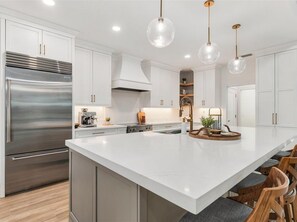 Kitchen - Waterfront 3BR home with private heated pool in Marco Island-121 Channel (Marco Island)