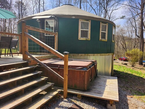 Sycamore Yurt | Hocking Hills, Unique, Hot Tub
